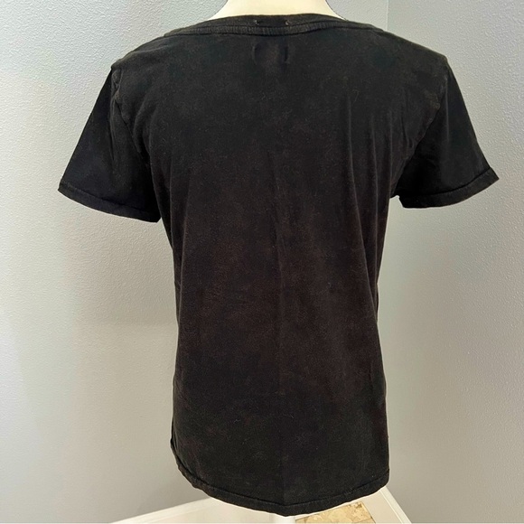 Ralf Lauren Relaxed US Flag Motorcycle T-Shirt - Picture 3 of 8